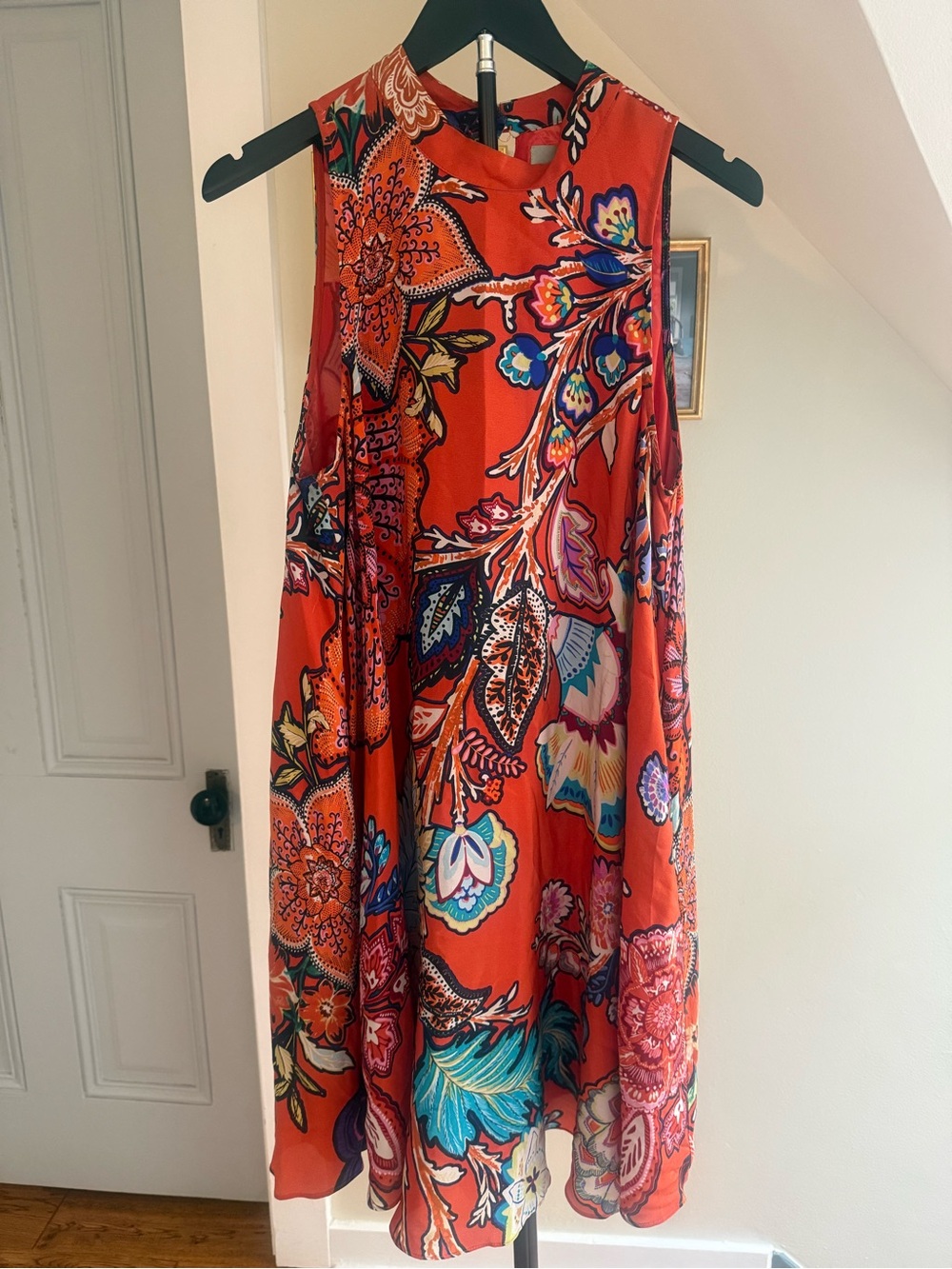 Maeve Red Floral Print Dress